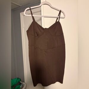 Brown Wild Fable dress